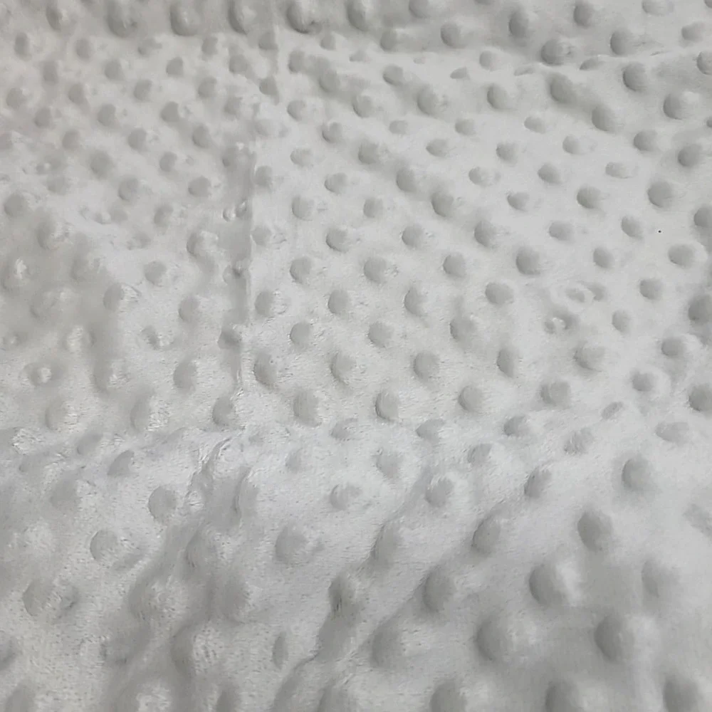 Changing Pad Cover Gray Dot Minky 16